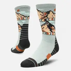 HAKA HONU - Calcetines Hombre Sendero Verde Claro