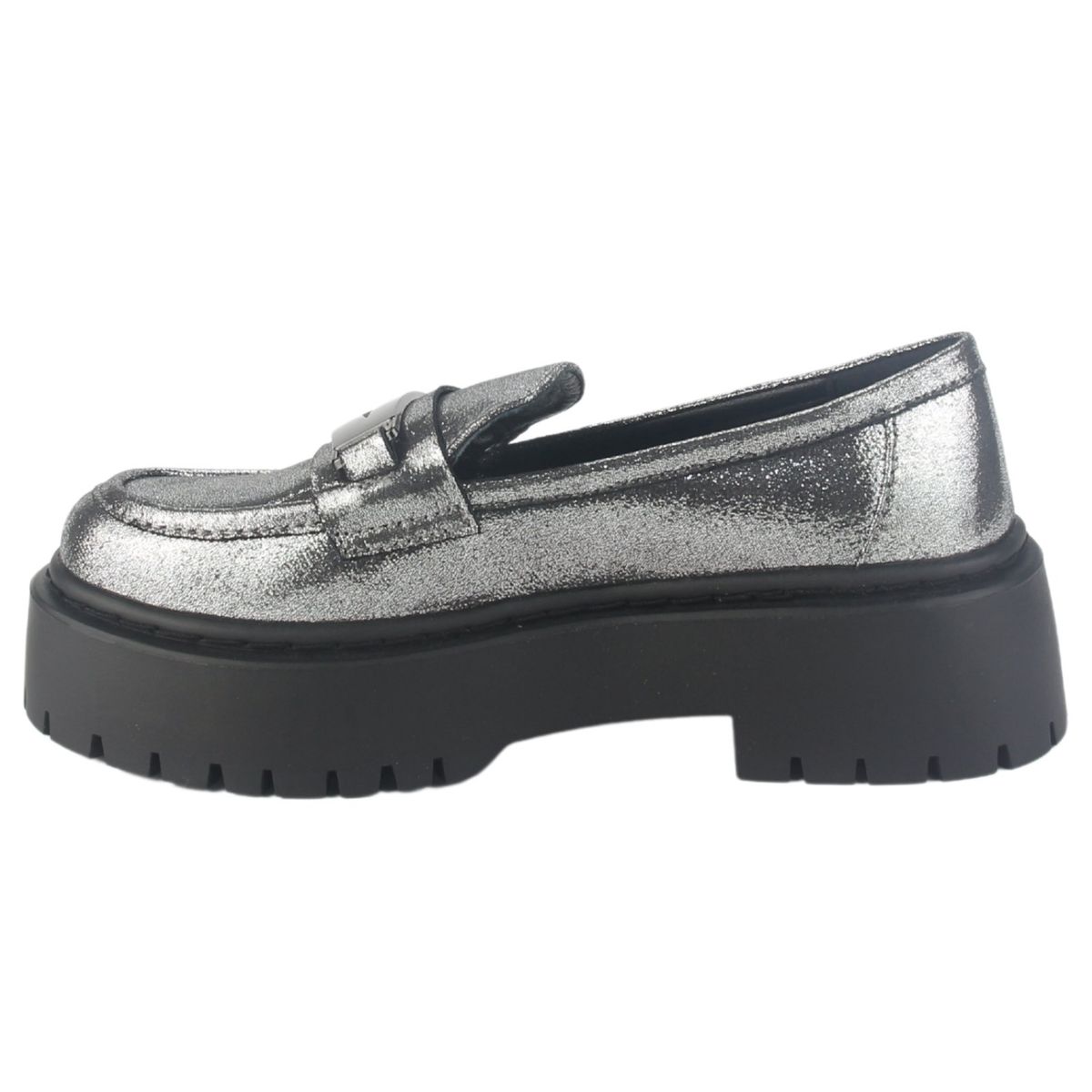 CHALADA - Mocasin Mujer Plateado Casual Chalada Lewis-1