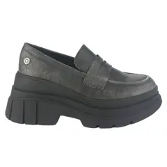 CHALADA - Mocasin Mujer Plateado Casual Natirus-3