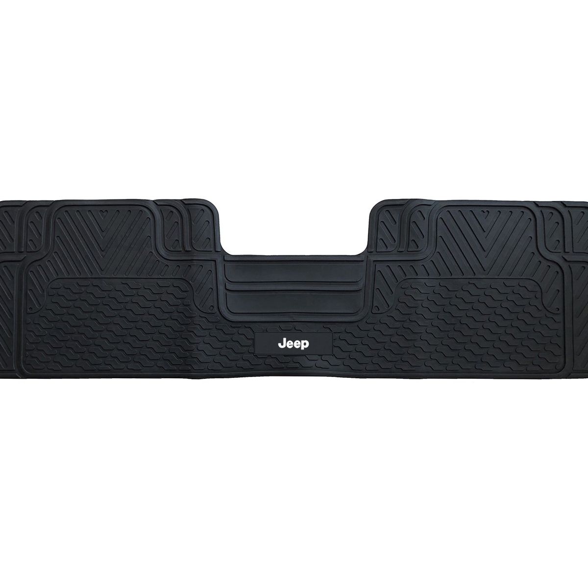 GENERICO - Piso Goma Largo Trasero Camello Jeep Para Vehículos