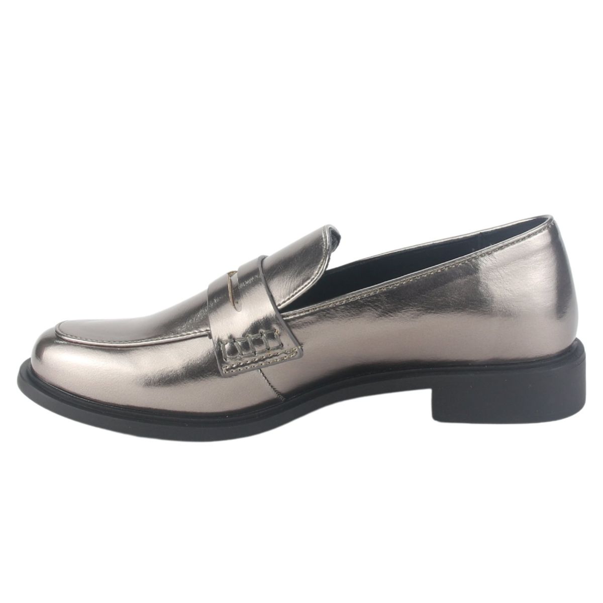 CHALADA - Mocasin Mujer Plateado Casual Chalada Mocca-2