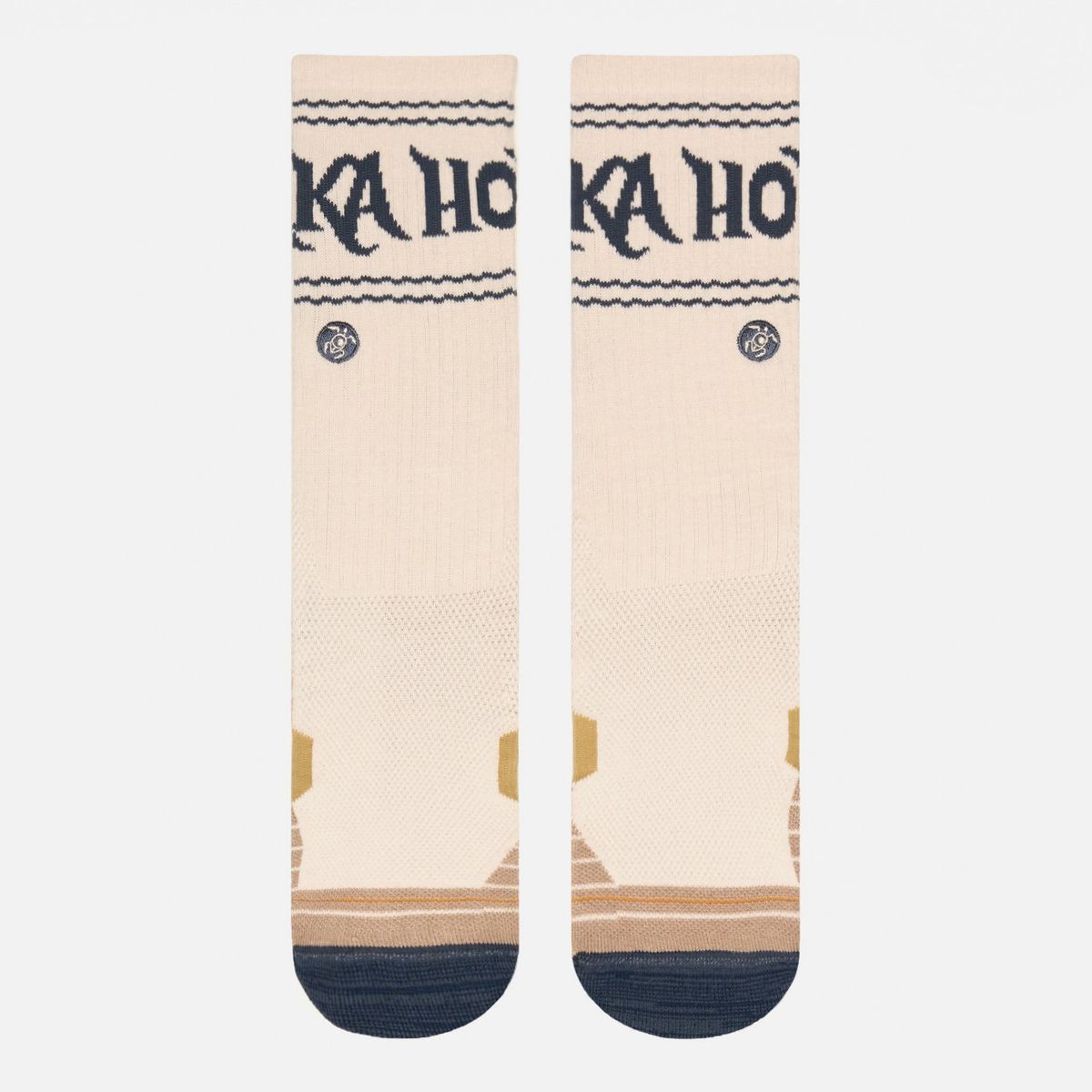 HAKA HONU - Calcetines Mujer Sendero Crema Haka Honu