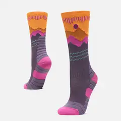 HAKA HONU - Calcetines Mujer Sendero Naranjo