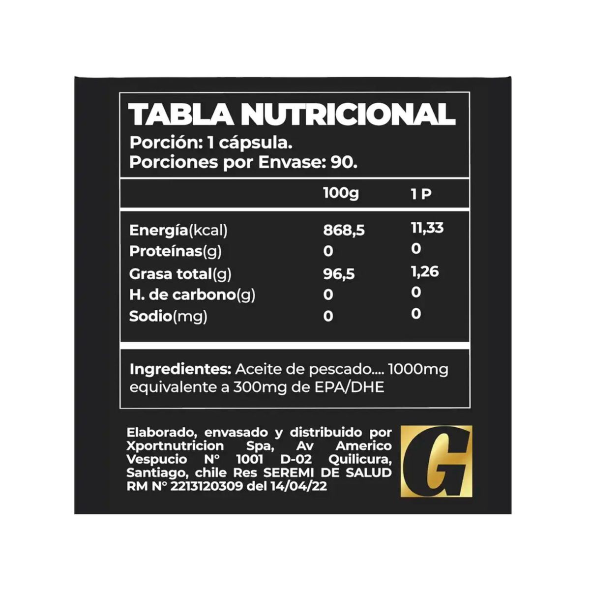 GREATLHETE - OMEGA 3 90 CAPSULAS - GREATLHETE