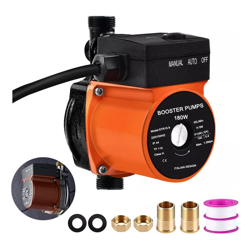 EVERSO - Bomba Calefont Aumenta Presion Agua Presurizadora Silenciosa