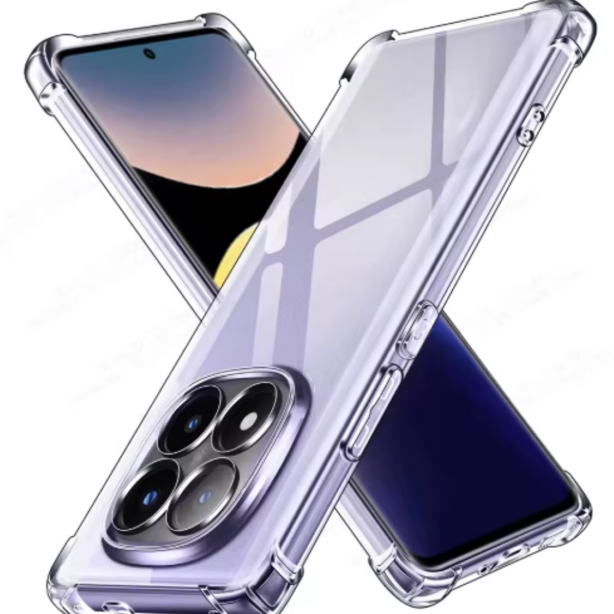 GENERICO - Carcasa Para Xiaomi Note 14 Pro+ 5g Transparente Reforzada