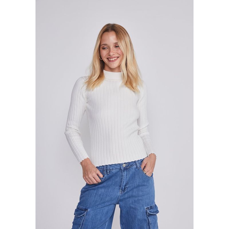 SIOUX - Sweater Mujer Canuton Crudo Sioux
