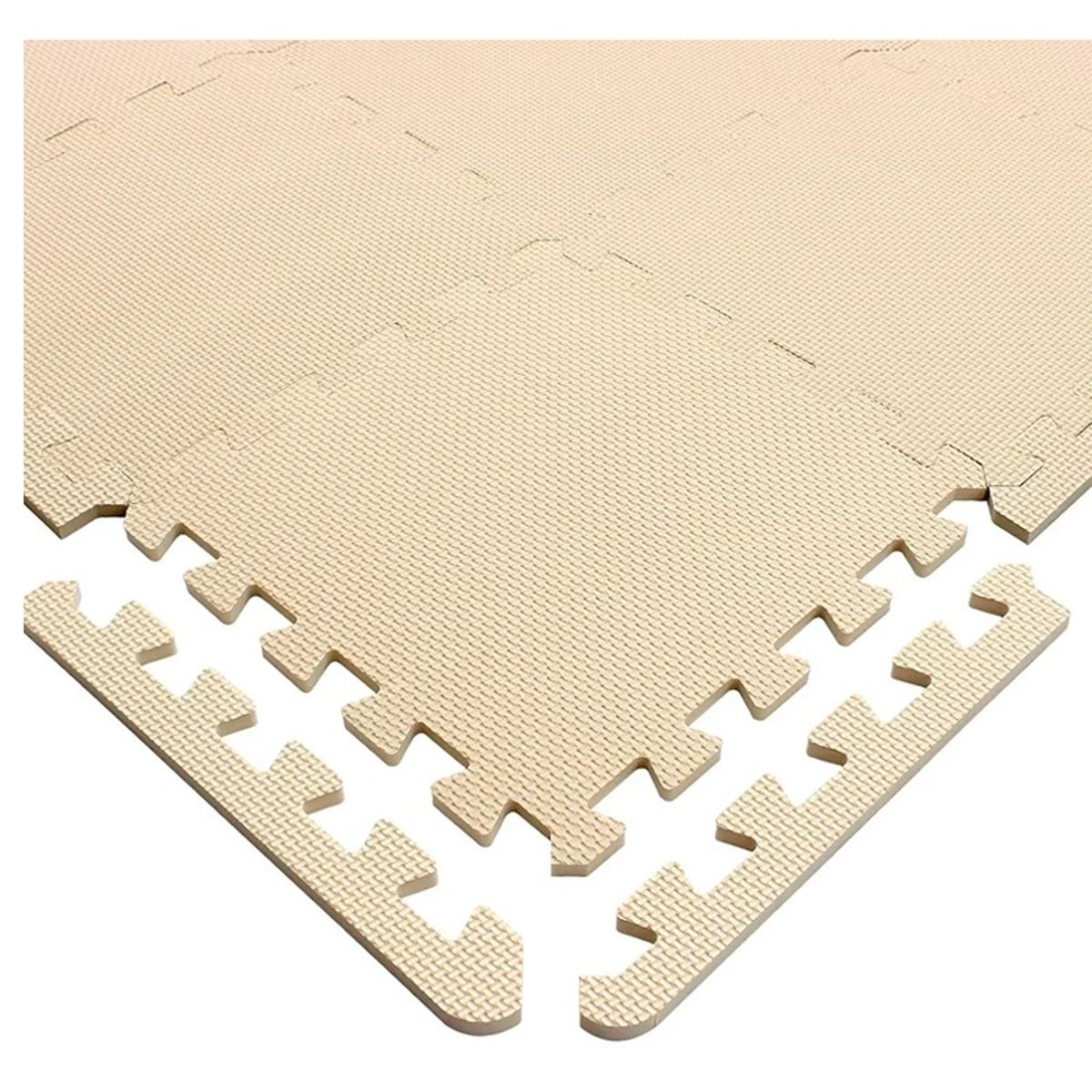 WAKESHOME - Pack De 4 Alfombras Piso Puzzle Goma Eva Antigolpes 60x60cm