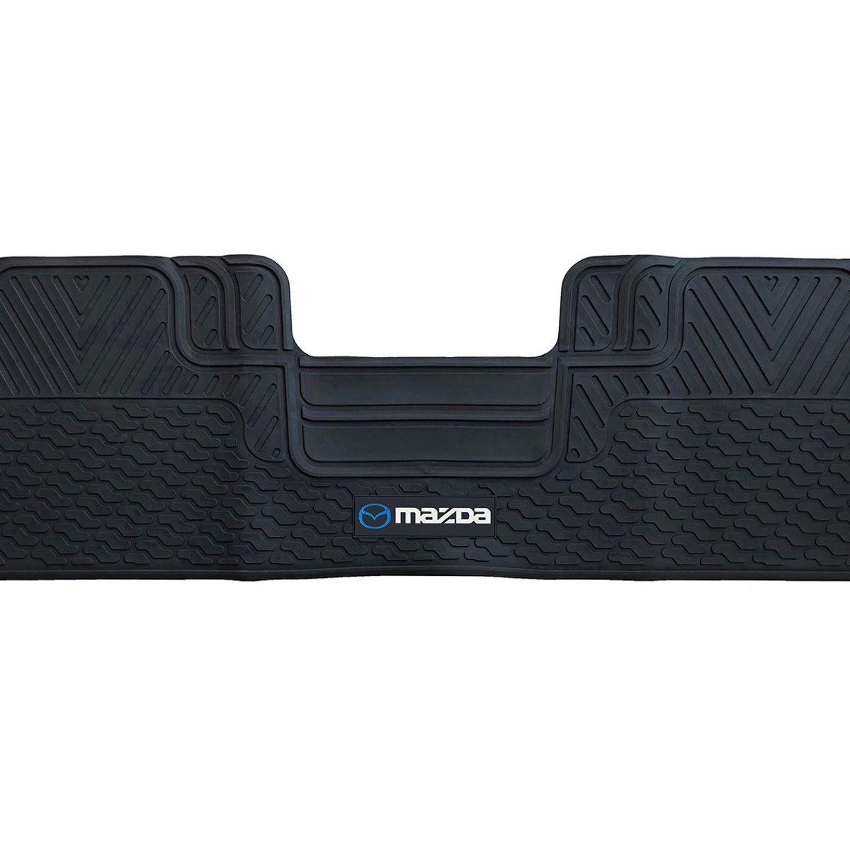 GENERICO - Piso Goma Largo Trasero Camello Mazda Para Vehículos