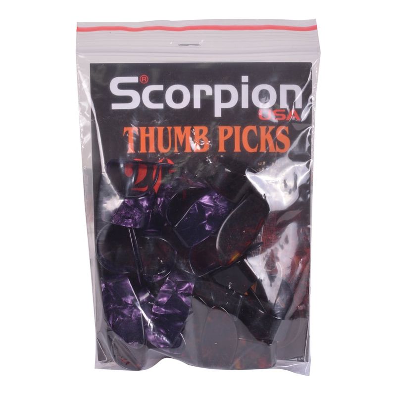 SCORPION - SET 12PCS UÑETA DEDAL THUMB SCORPION