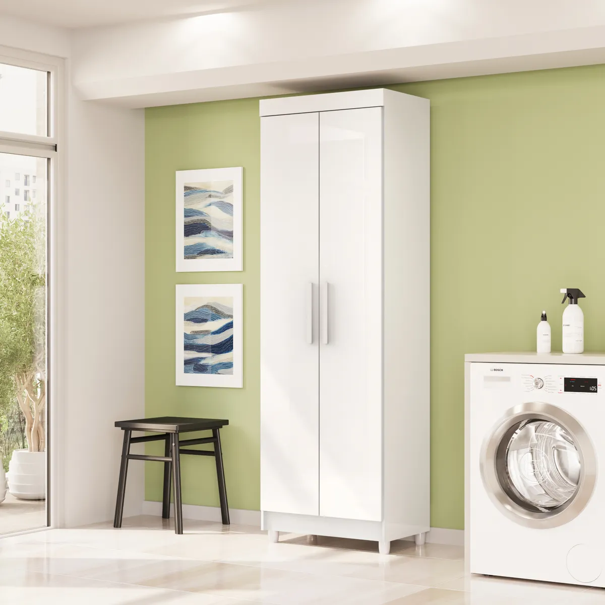 JDO & DESIGN - Closet Multiuso Repisas Blanco