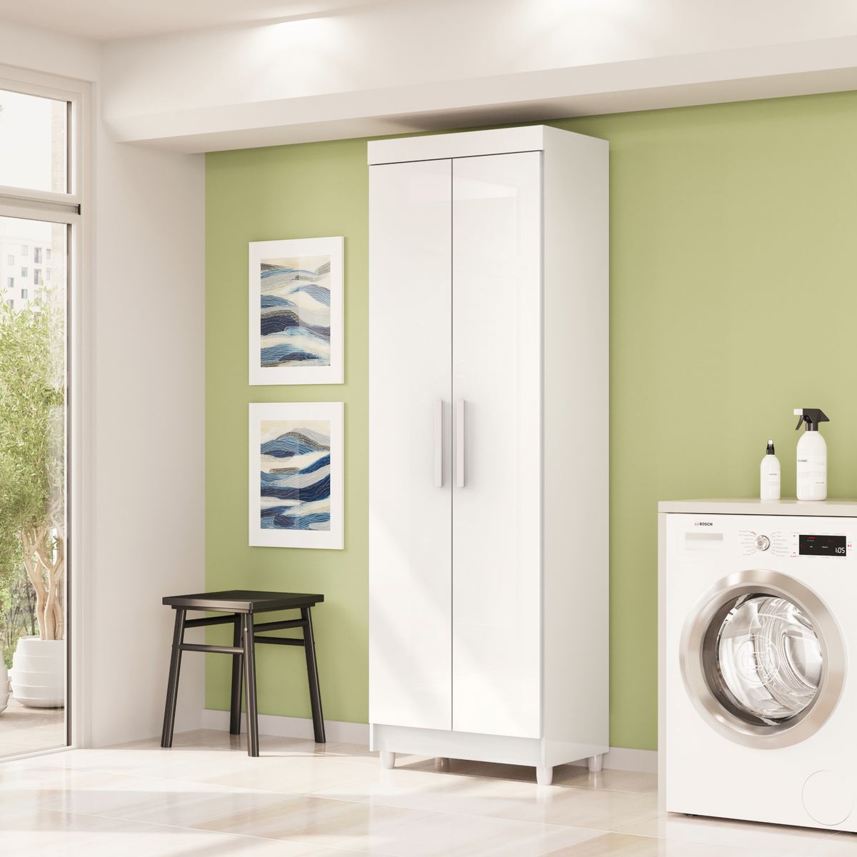 JDO & DESIGN - Closet Multiuso Repisas Blanco