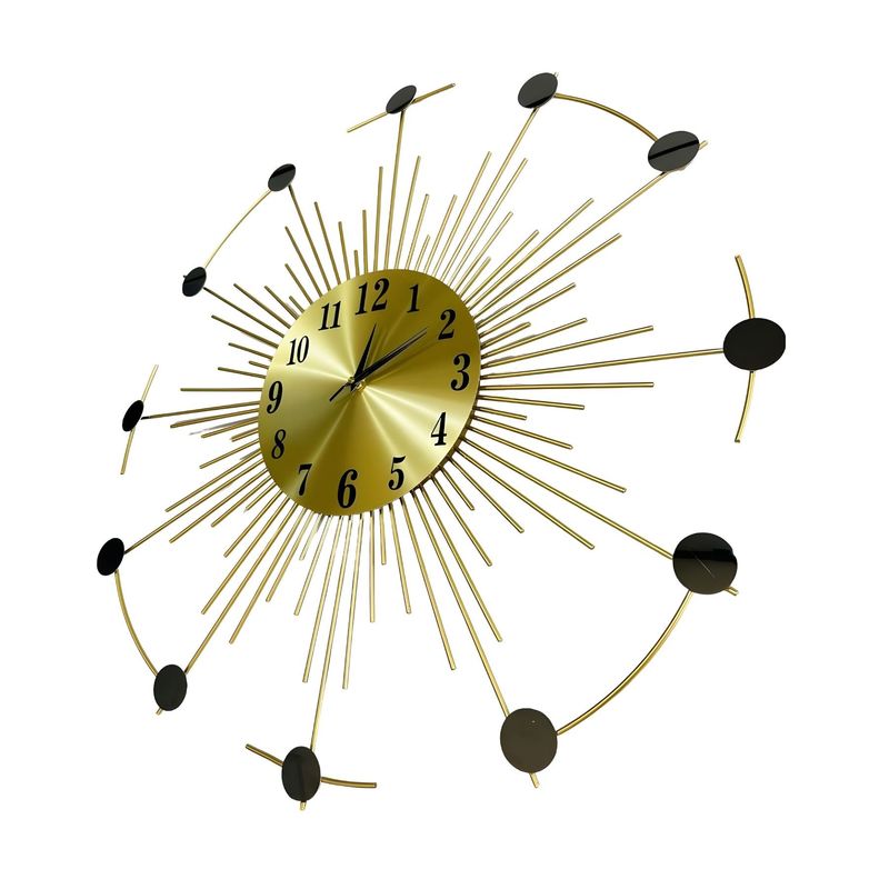 GENERICO - Reloj Metálico de Muro con Diseño Exclusivo