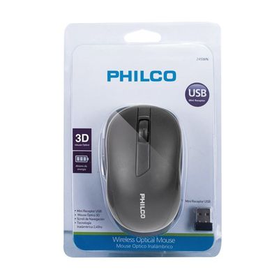 Imagen 2 del producto Mouse óptico Inalámbrico 210wn Negro