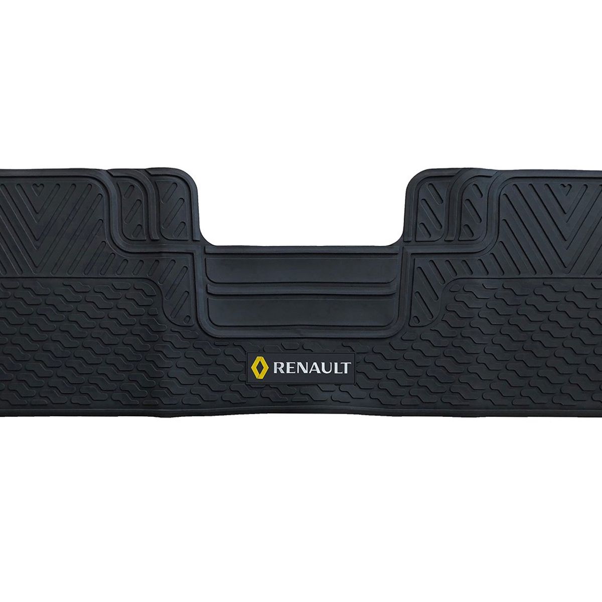 GENERICO - Piso Goma Largo Trasero Camello Renault Para Vehículos.