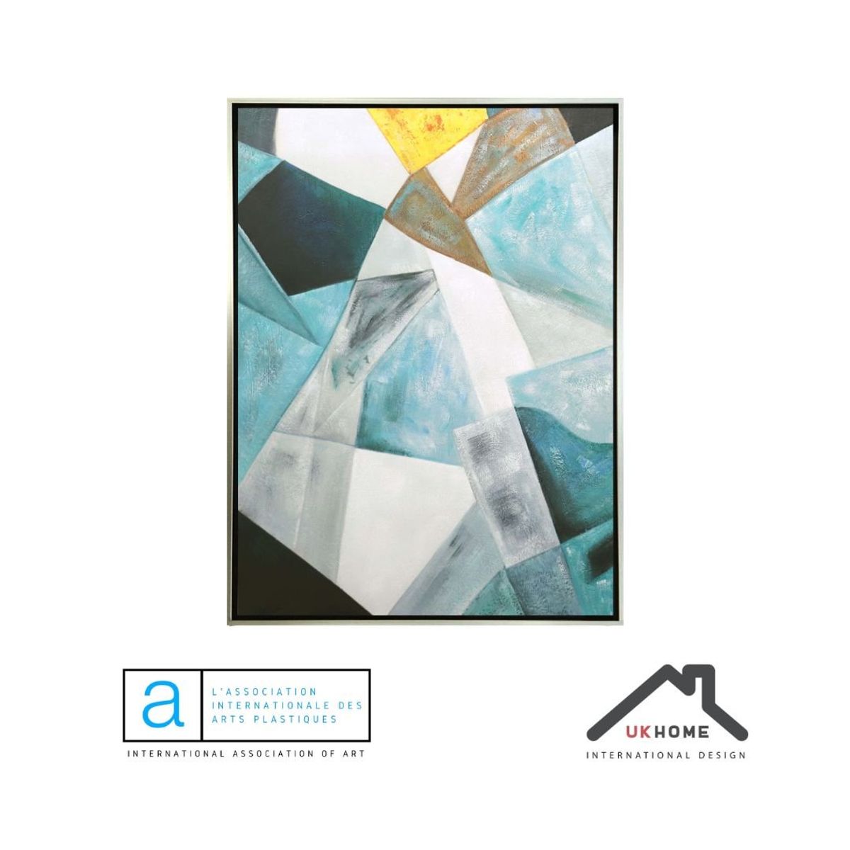 GENERICO - Cuadro decorativo abstracto 150 x 200