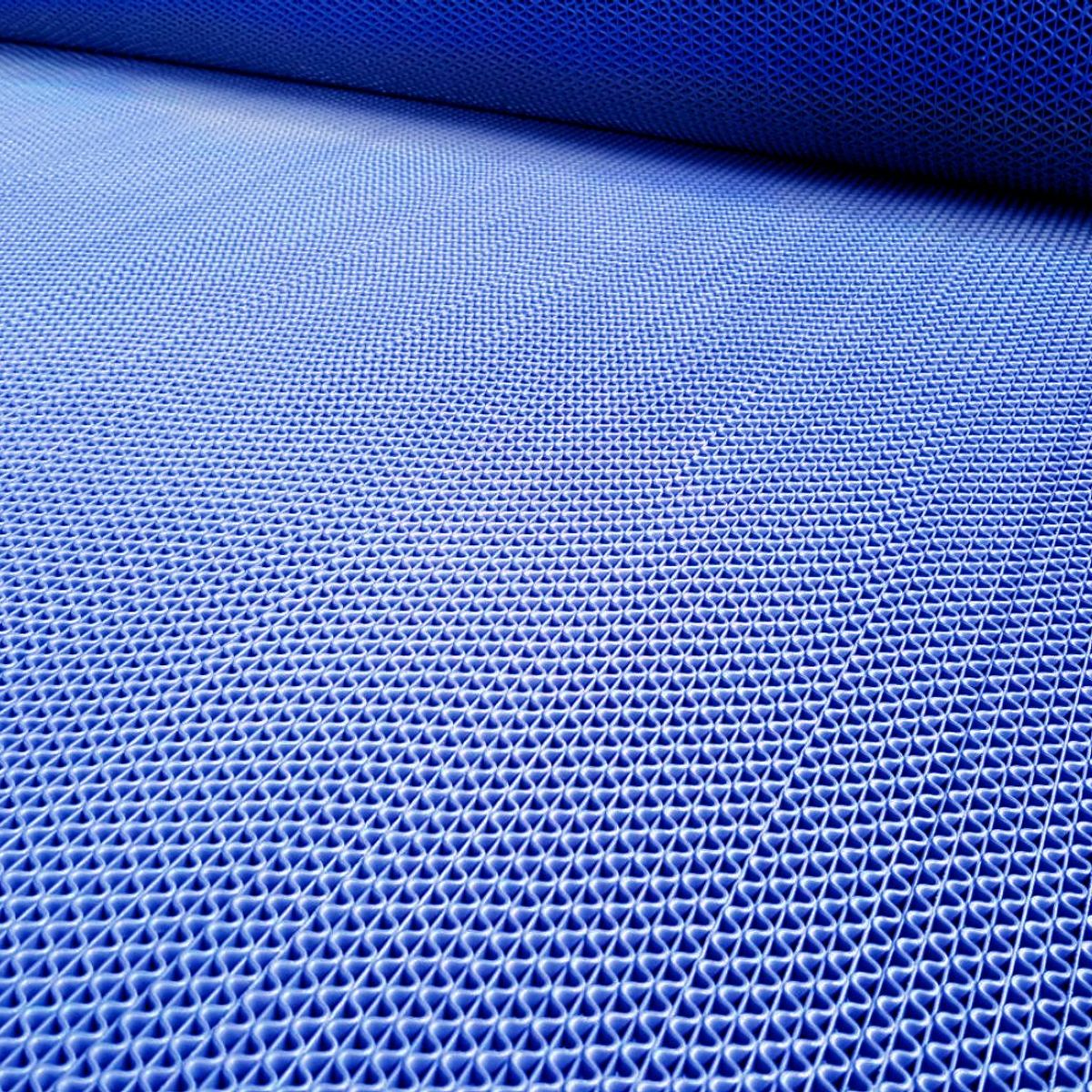 QRUBBER - Piso Rollo Wet Gran S 8.5mm x 1.20 x 15mts azul QRubber