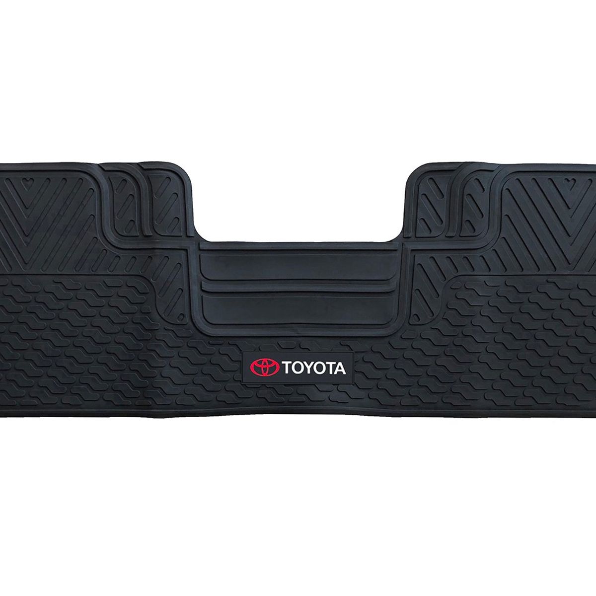 GENERICO - Piso Goma Largo Trasero Camello Toyota Para Vehículos