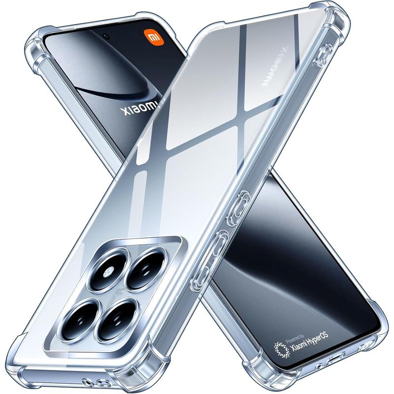 GENERICO - Carcasa Antishock Transparente Para Xiaomi 14T Pro - Agua