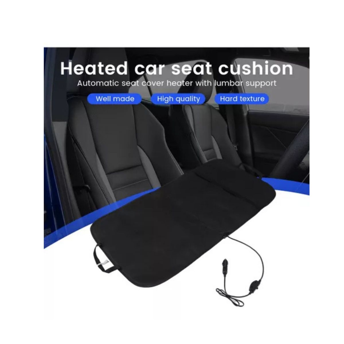 GENERICO - Funda Para Asiento Auto Con Calefacción Cubreasiento CH