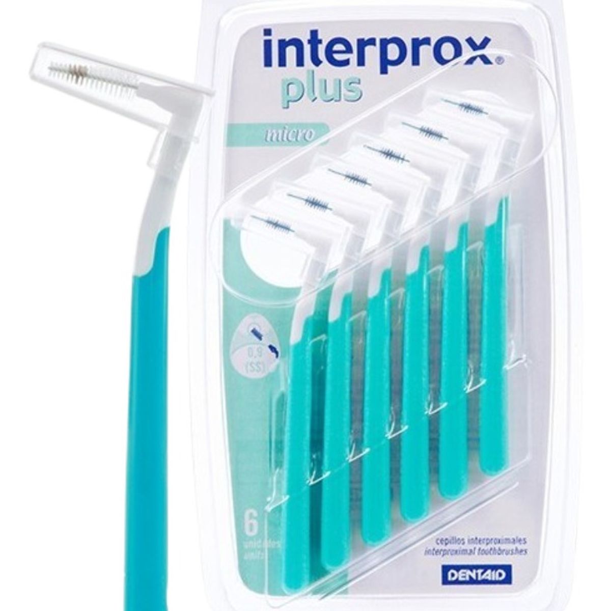 VITIS - Cepillo Dentaid Interprox Plus Micro Suave Pack X 6 Unidades