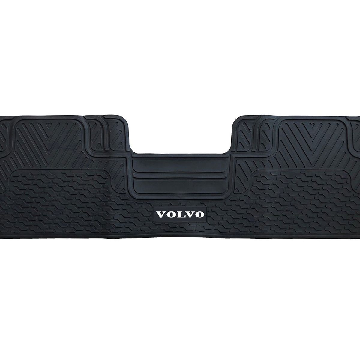 GENERICO - Piso Goma Largo Trasero Camello Volvo Para Vehículos