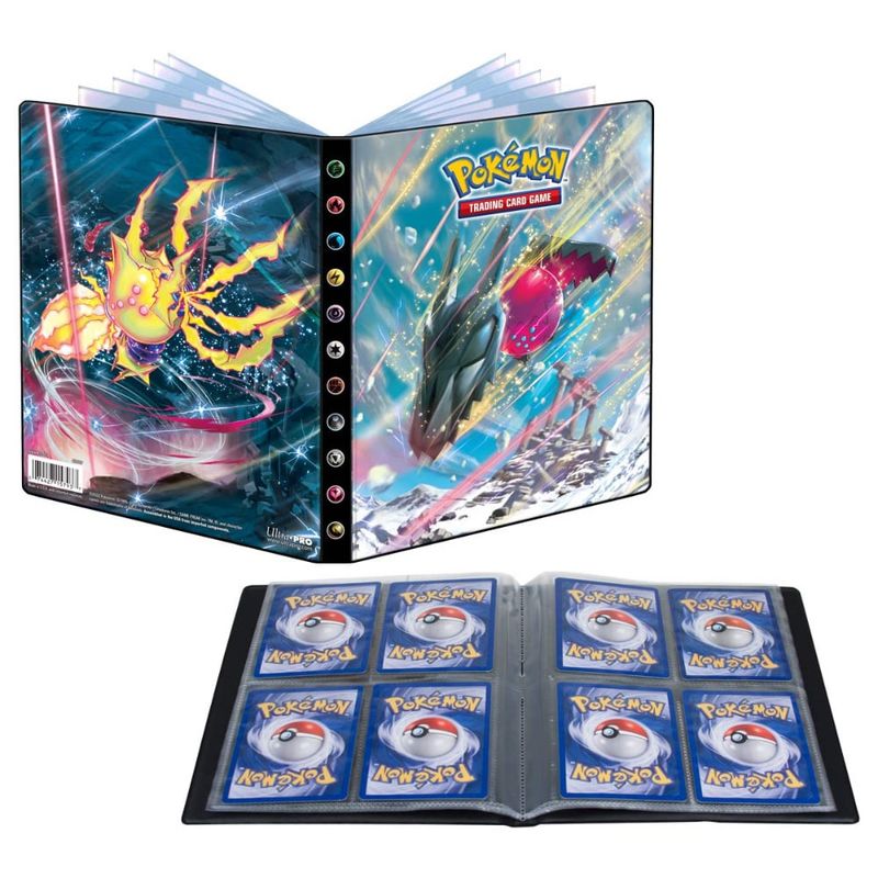ULTRA PRO - PORTAFOLIO 4 BOLSILLOS PARA CARTAS POKEMON SWORDSHIELD 12