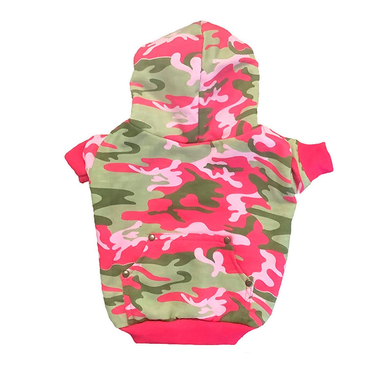 MASCOTACHIC - Polerón Camuflado Rosado talla S