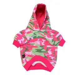 MASCOTACHIC - Polerón Camuflado Rosado talla M