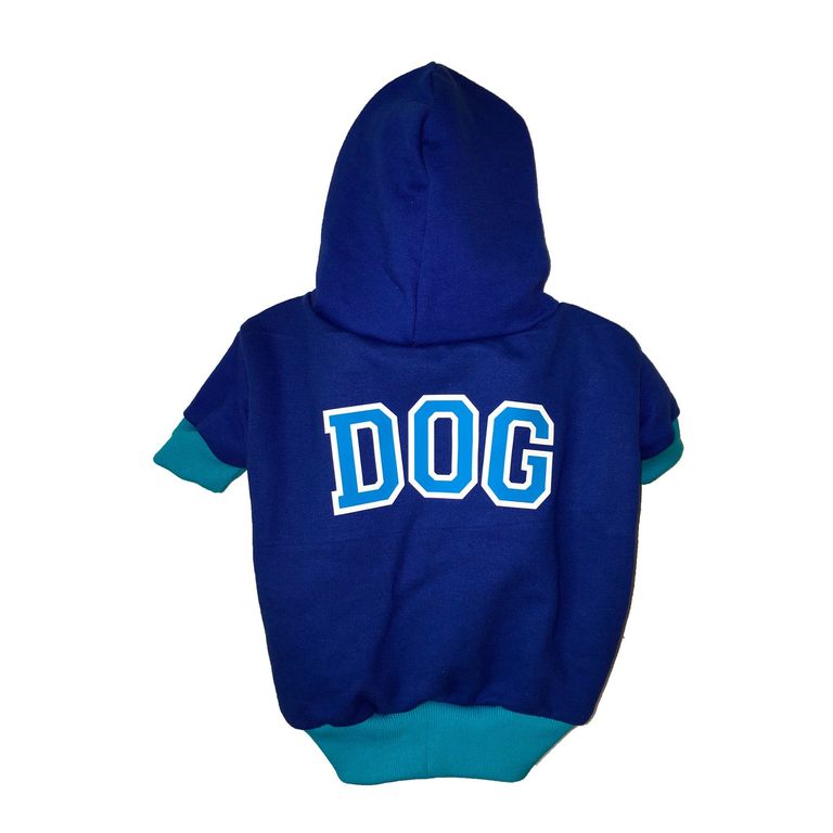 Poleron Dog Azul talla XS