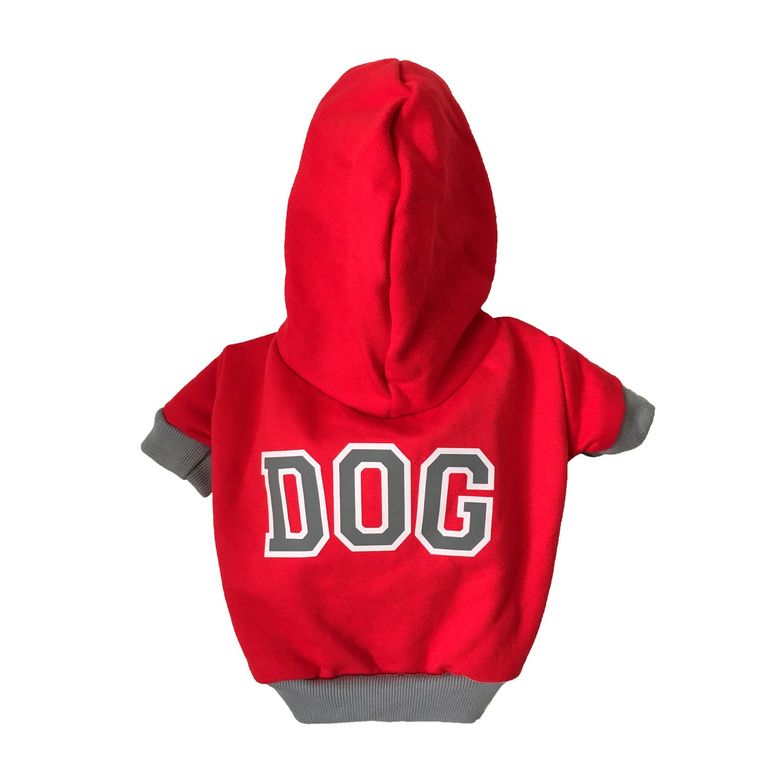 Poleron Dog Rojo talla S