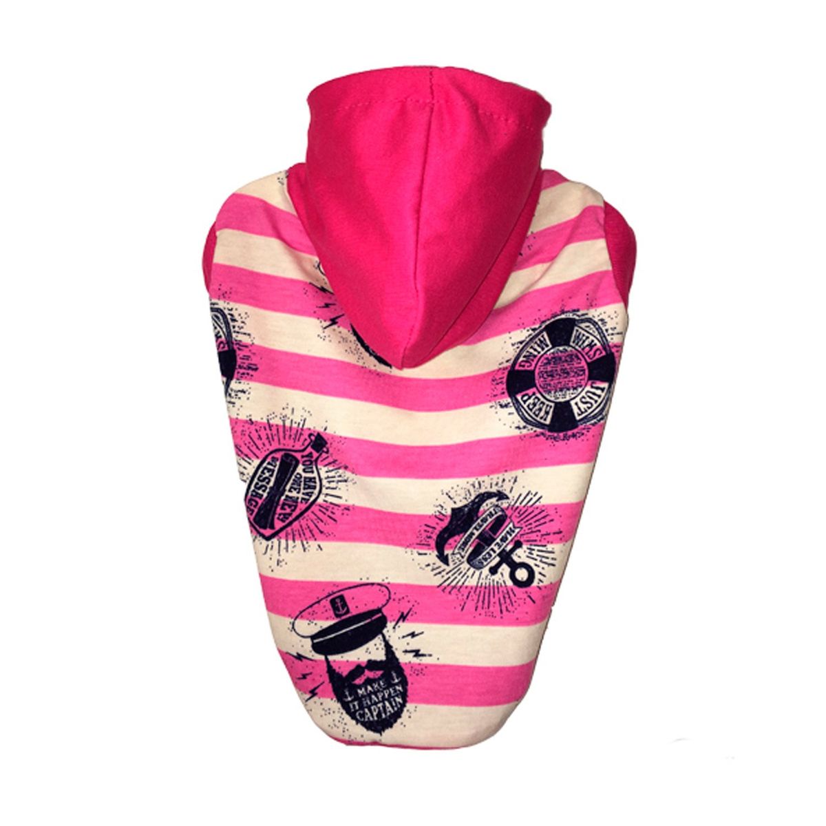 MASCOTACHIC - Polerón Verano Fucsia talla L