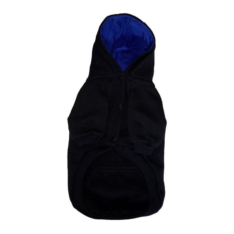 MASCOTACHIC - Polerón con Broches Negro talla M