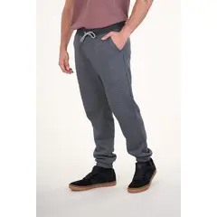 POLEMIC - Pantalon Jogger franela Gris oscuro wi4700