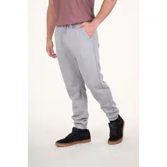 POLEMIC - Pantalon Jogger franela Gris claro wi4700