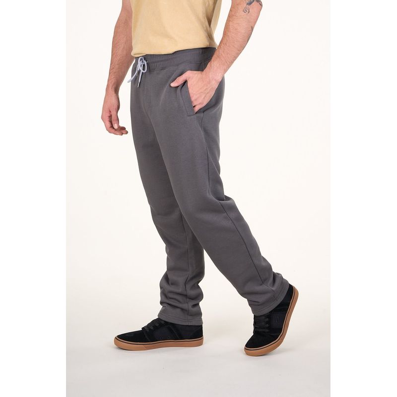 POLEMIC - Pantalon Jogger franela Gris wi4701 Polemic