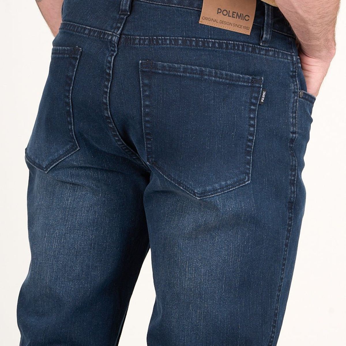 POLEMIC - Jeans Denim Slim Fit Azul wi4731 Polemic