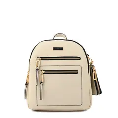 ZIOL - Mochila mediana zia blanco crudo