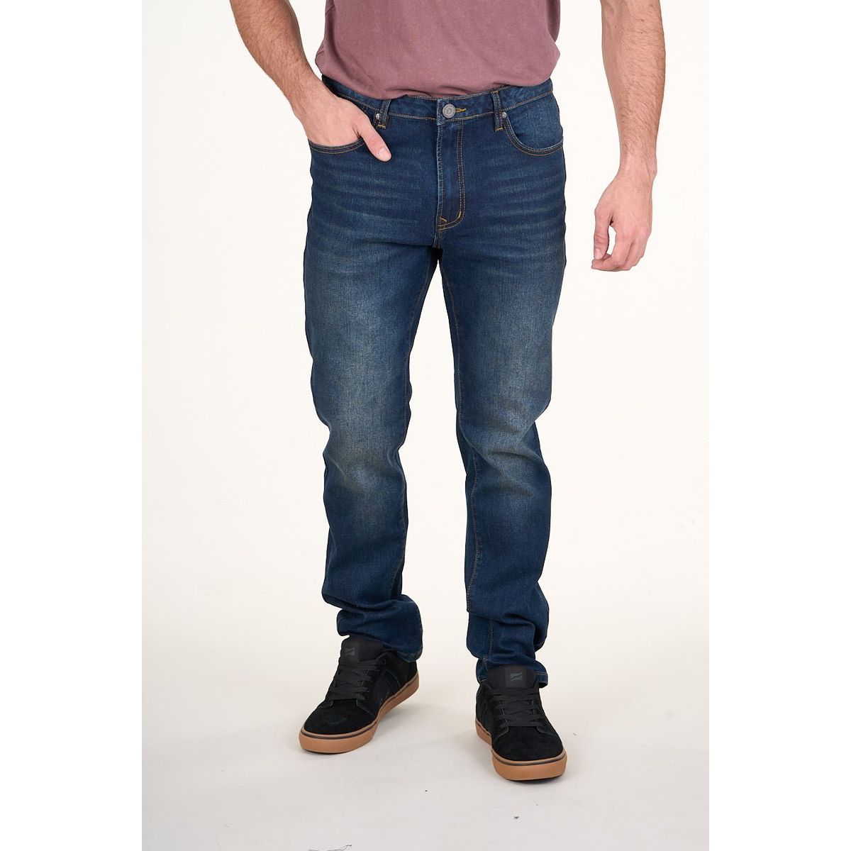 POLEMIC - Jeans Denim Slim Fit Azul wi4733 Polemic