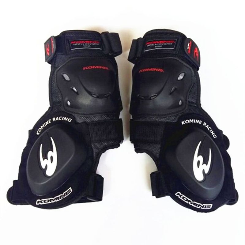 GENERICO - Rodilleras Komine con slider para motos