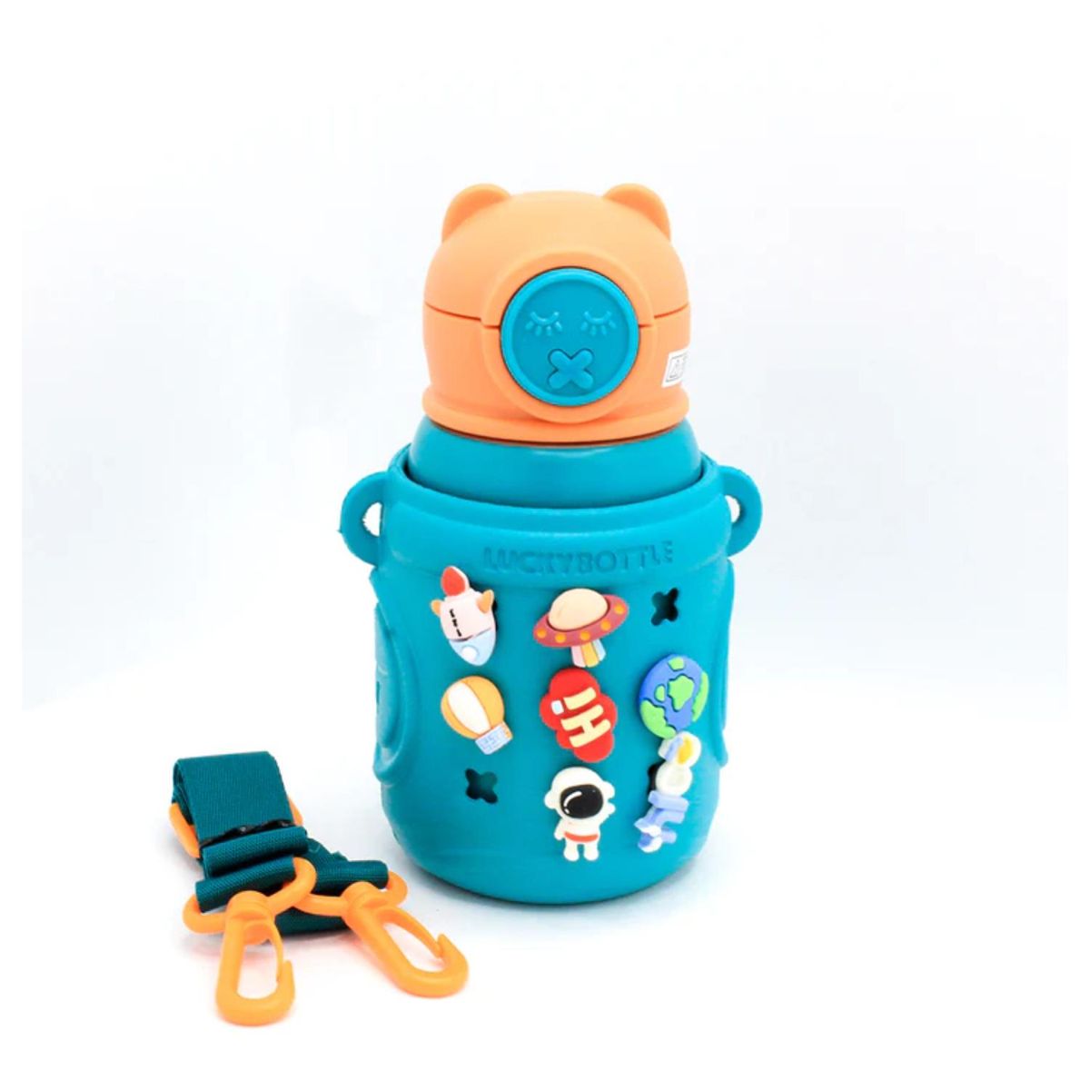 GENERICO - Termo Termico 450ml Infantil Diseño Azul