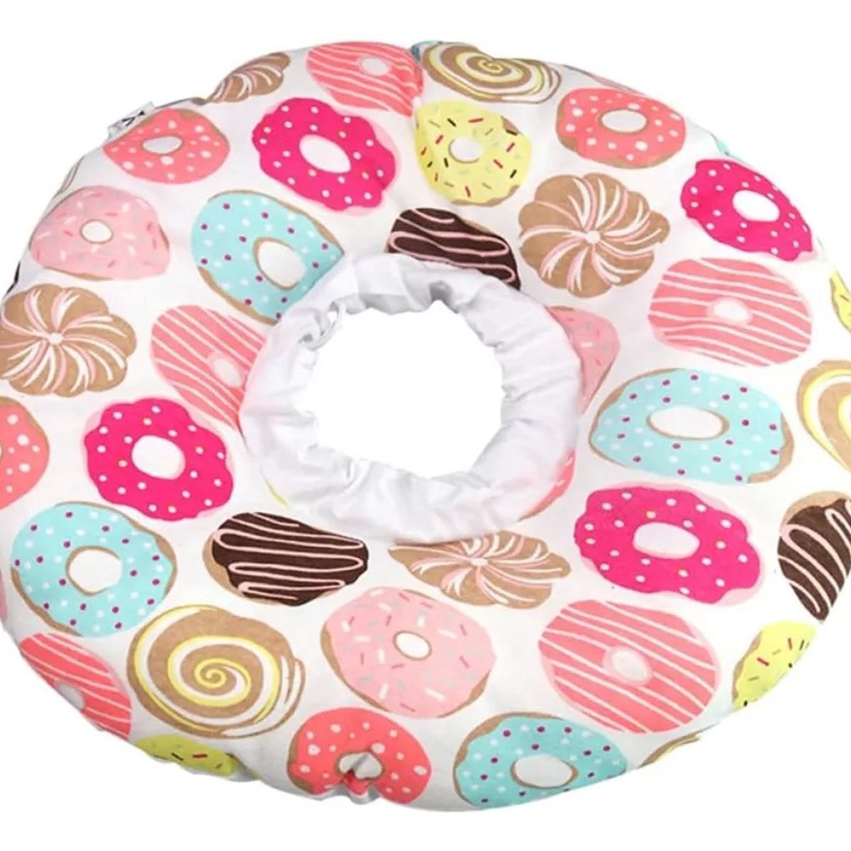 DEFENSOR FOREVER - Collar Isabelino Tela Acolchado Gato Perro Pequeño Talla S