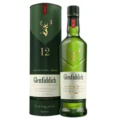 GLENFIDDICH - 12 AÑOS SINGLE MALT 750CC