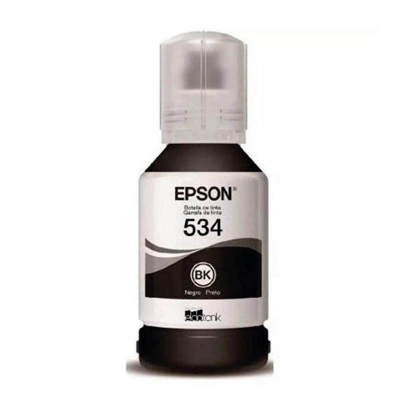 EPSON - Botella de Tinta Original Epson T534 Negro T534120-AL