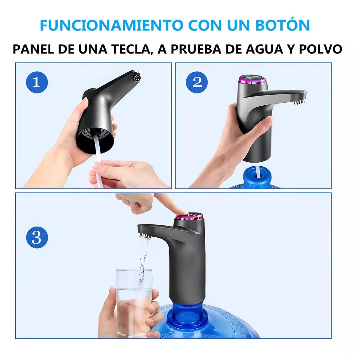 SHOP EHOME BAG - Dispensador Agua Electrico Bomba Usb Dosificador