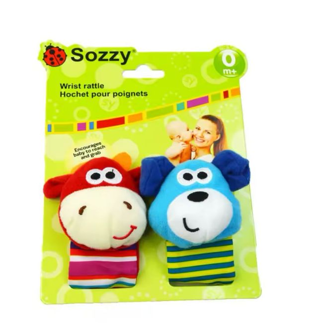 GENERICO - Pulsera Muñequera Sonajero Cascabel Estimulador Para Bebe