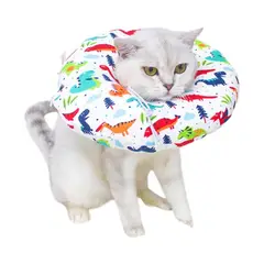 DEFENSOR FOREVER - Collar Isabelino Tela Acolchado Gato Perro Pequeño Talla M
