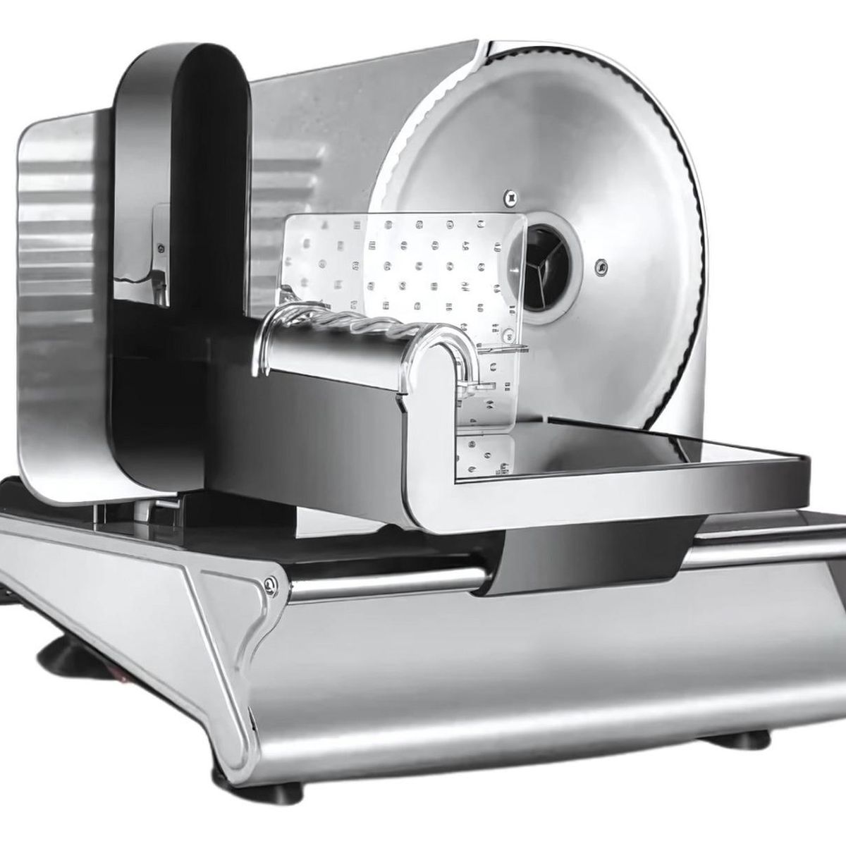 IMPORTCLICK - Rebanadora Cortadora Eléctrico 220v 200 Watt - Plateado