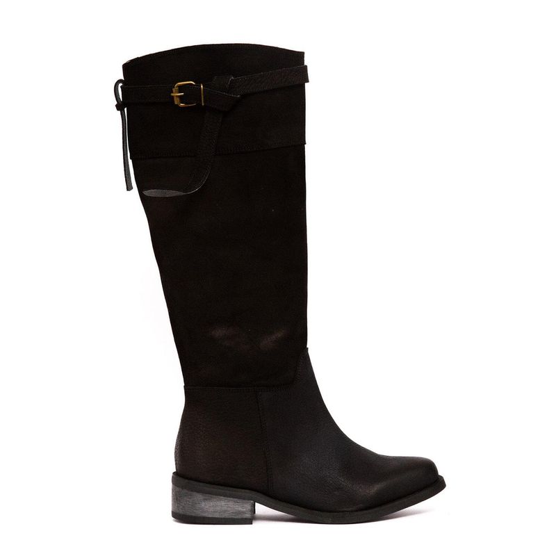 GIANI DAFIRENZE - Bota Mujer De Cuero Sonia Negro C4