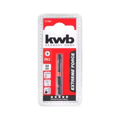 KWB - 1 Punta Phillips PH2 - 50 mm Impact Extreme 127052
